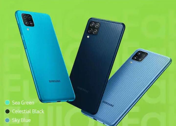 SAMSUNG Galaxy F12: এই ফোনে পাবেন 4GB RAM এর সঙ্গে 64GB ইন্টারনাল মেমরি। এতে 6000mAH এর   ব্যাটারি রয়েছে। 48 মেগাপিক্সেলের প্রাইমারি ক্যামেরা ও 8 মেগাপিক্সেলের সেলফি ক্যামেরা রয়েছে ফোনে। এটি একটি ডুয়াল সিম স্মার্টফোন।   এতে 6.51 ইঞ্চির ডিসপ্লে রয়েছে। Flipkart-এ এর দাম 11499 টাকা।