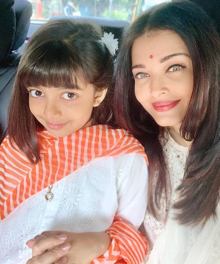 ఐశ్వర్యరాయ్ - ఆరాధ్య క్యూట్ పిక్స్  -Image Credit: AishwaryaraiBachchan/Instagram