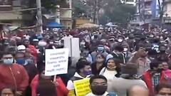 WB Politics: দখলমুক্ত বাস্তু হারা সমিতির কার্যালয়। Bangla News