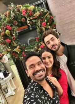 Lovebirds Aly Goni-Jasmin Bhasin's Pre-Christmas Celebration - See Photos