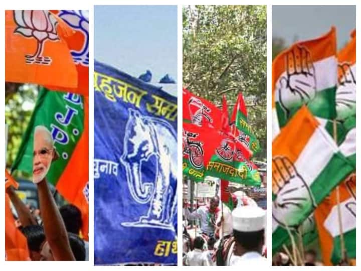 UP Assembly Election 2022 alliance partner of Samajwadi Party and BJP know here in detail UP Election 2022: यूपी में किस पार्टी के साथ कौन-कौन से छोटे दल हैं, जानिए- बीजेपी, सपा, बसपा और कांग्रेस के साथी पार्टियों के नाम
