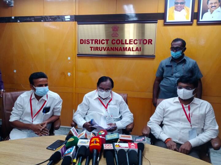 Deputy Speaker of the Assembly Pichandi announced the Omigron Infection for 2 persons in Thiruvannamalai District ... திருவண்ணாமலையில் 2 பேருக்கு ஒமிக்ரான் உறுதி - துணை சபாநாயகர் பிச்சாண்டி பேட்டி