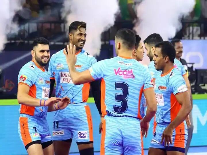 pro kabaddi league 2021-22 : bengal warriors wins against up yoddha in the first match પ્રૉ કબડ્ડી 2021: હાલની ચેમ્પિયન ટીમ બંગાળે જીત સાથે કરી શરૂઆત, યુપી યોદ્ધાને 38-33થી હરાવ્યુ