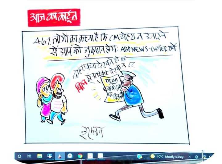 Irfan ka Cartoon: पंजाब में CM का चेहरा न उतारने से आम आदमी पार्टी को होगा नुकसान! देखिए इरफान का कार्टून