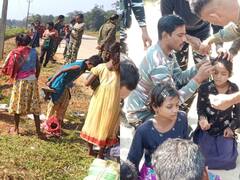 सुकमा: 14 स्कूली छात्राओं से भरी पिकअप का हादसा, CRPF के जवानों ने ऐसे की मदद