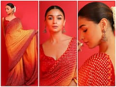 Alia Bhatt Photos: आंखों में कजरा, बालों में गजरा, सुंदर साड़ी में दिखी Beautiful नारी आलिया भट्ट, खूबसूरती देख उड़े फैंस के होश