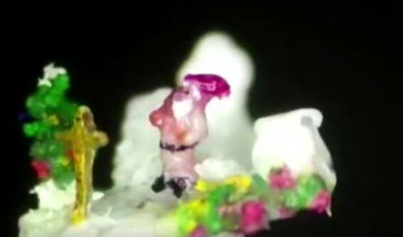 Micro Art: జగిత్యాల లో మైక్రో ఆర్టిస్ట్ నైపుణ్యం....క్రిస్టమస్ స్పెషల్ ఆర్ట్