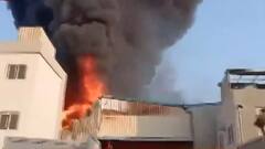 Rajasthan: Chemical factory in Kota catches fire; 5 vehicles of Fire brigade present on spot