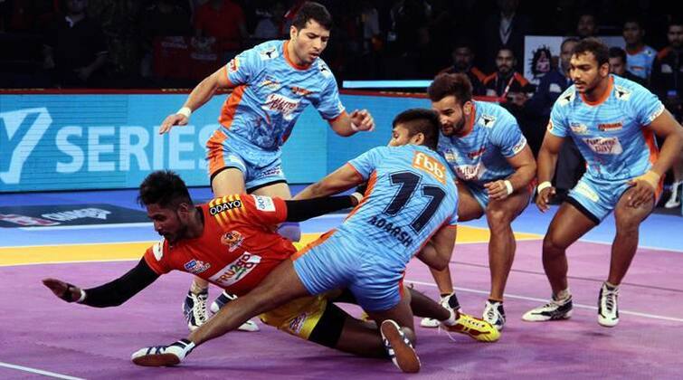 Pro Kabaddi League 2021-22: Bengal Warriors Won The Second Match By Defeating Gujarat Giants, Rakesh Narwal Super 10 Raid | Pro Kabaddi League 2021-22: गुजरात जायंट्स को हराकर बंगाल वॉरियर्स ने जीता