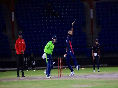 USA vs IRE T20I Ireland comes back in 2nd t20 match to Draw T20 Series in USA USA Vs IRE T20I: ஜெயிக்க வேண்டிய போட்டியை போராடி தோற்ற அமெரிக்கா: டிராவில் முடிந்த டி20 தொடர்!