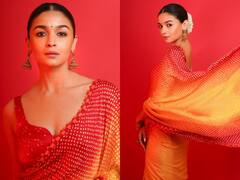 PICS: Alia Bhatt Is A Vision To Behold In This Abu Jani Sandeep Khosla Saree