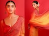 PICS: Alia Bhatt Is A Vision To Behold In This Abu Jani Sandeep Khosla Saree