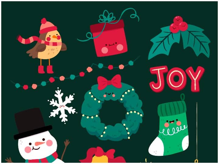 Send Christmas stickers to your friends and family like this, here is the whole process