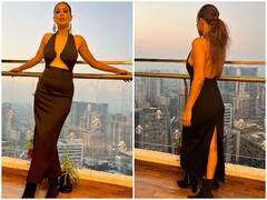 Nia Sharma Photos: हाई डीप नेक ड्रेस में निया शर्मा ने दिए एक से बढ़कर एक रिवीलिंग पोज, फोटो देख फैंस हुए मदहोश