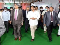 In Pics: సీజేఐ జస్టిస్ ఎన్వీ రమణకు ఏపీ ప్రభుత్వం తేనీటి విందు