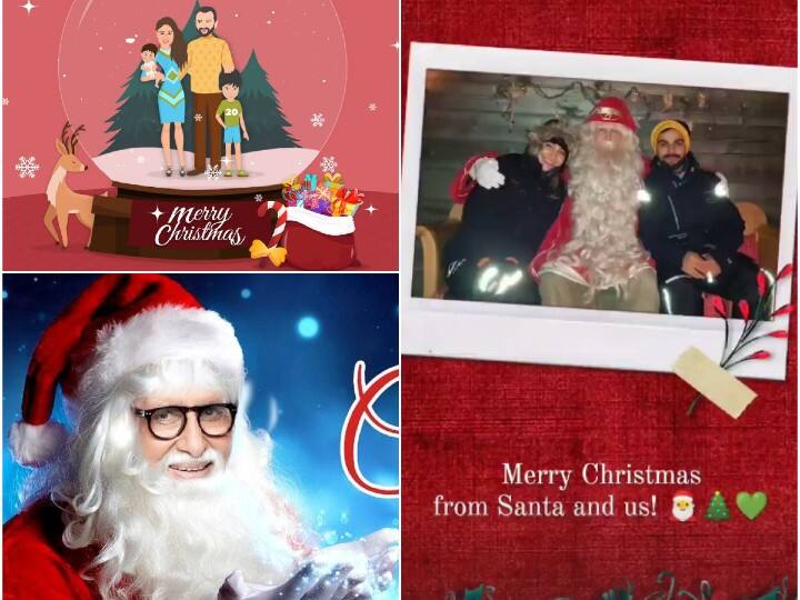From Kareena Kapoor To Anushka Sharma, Celebs Wish Fans A 'Merry Christmas' From Kareena Kapoor To Anushka Sharma, Celebs Wish Fans A 'Merry Christmas'