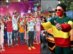 फिल्म '83' की‌ रिलीज के बाद Ranveer Singh बने Santa, बच्चों में बांटे तोहफे