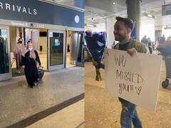 Watch: एयरपोर्ट पर मां को रिसीव करने गुलदस्ता लेकर पहुंचा शख्स, मां ने सबके सामने चप्पल से कर दी पिटाई!