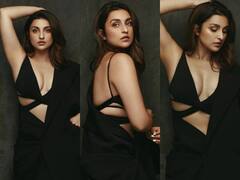 Parineeti Chopra Sizzling Photos: परिणीति चोपड़ा का ब्लैक ड्रेस में सिजलिंग अवतार, तस्वीरें ऐसी देखने वाले हो जाएं मदहोश