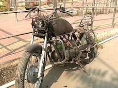 नागपुरात चोरट्यांचा कहर, थंडीपासून बचावासाठी दुचाकीच पेटवली