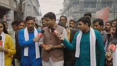 Cylinder अब स्टूल का काम करता है, सपा के इस तंज पर अभिजीत सांगा ने दिया ये जवाब | Padyatra