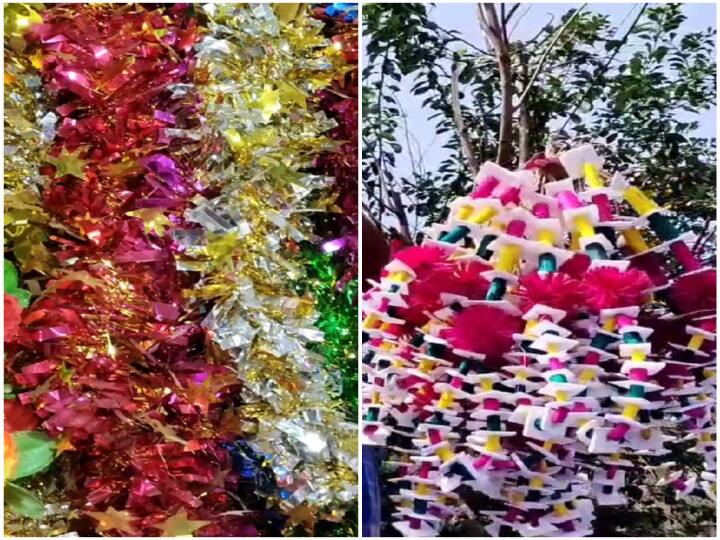 Mattupongal Festival- Neti garland makers request to ban plastic garlands Pongal 2022: மாட்டுபொங்கல் விழா- நெகிழி மாலைகளுக்கு தடை விதிக்க நெட்டி மாலை தயாரிப்பாளர்கள் வேண்டுகோள்