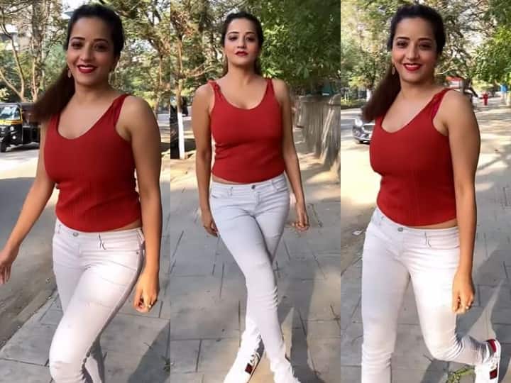Monalisa Video: स्लीवलेस टॉप पहन नागिन बन निकलीं मोनालिसा, भोजपुरी बाला ने क्रिसमस पर दिखाईं अदाएं Monalisa Video on Milind Gaba song bhojpuri actress dance moves on Christmas Monalisa Video: स्लीवलेस टॉप पहन नागिन बन निकलीं मोनालिसा, भोजपुरी बाला ने क्रिसमस पर दिखाईं अदाएं