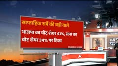 ABP Ganga C-Voters के साप्ताहिक सर्वे की बड़ी बातें, किसकी सरकार बन रही है?