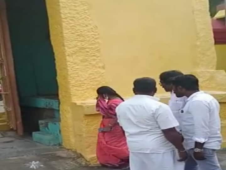 Thiruvannamalai temple shops  auction, Political interference கோயில் கடைகள் ஏலத்தில் அரசியல் தலையீடு: அழுது கொண்டே வெளியேறி பெண் அதிகாரி!