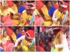 Watch: मंडप में बैठा दूल्हा खा रहा था गुटखा, दुल्हन ने देखते ही लगाया थप्पड़, गुटखा फिकवाने के बाद ही शादी के लिए हुई तैयार