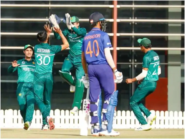 U19 Asia Cup: Pakistan beat India badly, thrilling win on last ball U19 Asia Cup : ਪਾਕਿਸਤਾਨ ਨੇ ਭਾਰਤ ਨੂੰ ਬੁਰੀ ਤਰ੍ਹਾਂ ਹਰਾਇਆ, ਆਖਰੀ ਗੇਂਦ 'ਤੇ ਮਿਲੀ ਰੋਮਾਂਚਕ ਜਿੱਤ