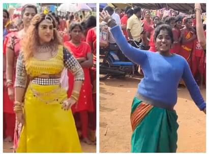 Vanitha Vijayakumar and Trichy Sadhana starring Movie Song Shoot Watch Video: அப்படி போடு... இங்கிட்டு வனிதா... அங்கிட்டு சாதனா... தரையில் ஆடியதை திரையில் காட்டிய 5 நிமிட வீடியோ!