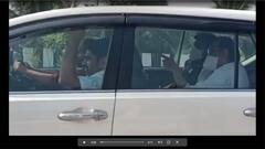 उपमुख्यमंत्री अजित पवारांच्या गाडीचं स्टेअरिंग महिला पोलिसाच्या हाती!