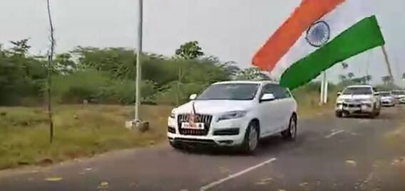 CJI NV Ramana : రాజ‌దాని ప్రాంతం మీద‌గా హై కోర్టుకు వెళ్లిన సీజే