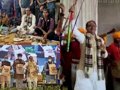 Indore News: आदिवासी बच्चों संग लोकधुन पर थिरके मुख्यमंत्री, सफाईकर्मियों को भी दी सौगात