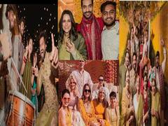 Katrina kaif Vicky Kaushal Unseen Photos: शादी की अनदेखी तस्वीरों में दिखा खूब धमाल, लड़के वालों और लड़की वालों ने खूब की मस्ती