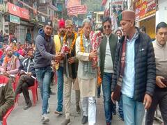 Uttarakhand Election 2022: कर्णप्रयाग पहुंची बीजेपी की 'विजय संकल्प यात्रा', स्वास्थ्य मंत्री धन सिंह रावत बोले- चुनाव में मिलेगी ऐतिहासिक जीत