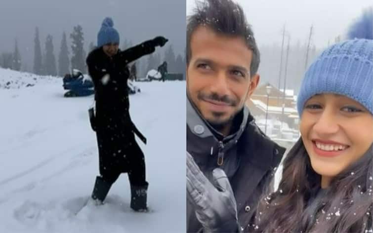 Dhanshree dances on the song ‘Tip-Tip Barsa Pani’, the video goes viral Dhanshree dances on the song ‘Tip-Tip Barsa Pani’, the video goes viral