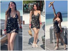 Shraddha Arya Honeymoon: पति संग हनीमून पर मालदीव पहुंचीं श्रद्धा आर्या, ब्लैक शॉर्ट ड्रेस पहन दिखाया अब तक का सबसे सिजलिंग लुक