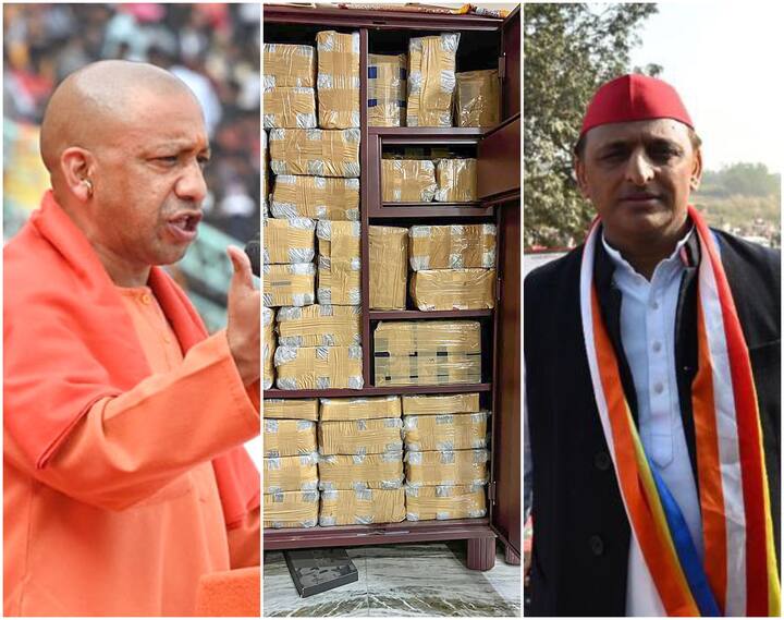 Income Tax Raid: So Far 177 Crore in Cash Seized from Kanpur Perfume Manufacturer Residence Income Tax Raid: पीयूष जैन के ठिकानों पर छापेमारी के बाद योगी-अखिलेश में वार-पलटवार, अब तक 177 करो़ड़ बरामद