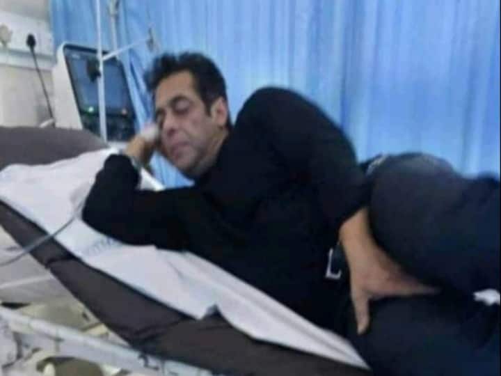 salman khan exclusive photo from the hospital after snake bite ann Salman Khan Picture: सांप काटने के बाद कैसी थी सलमान खान की हालत, अस्पताल से सामने आई दबंग खान की Exclusive तस्वीर
