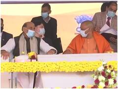 Yogi Adityanath, Rajnath Singh Lay Foundation Stone Of BrahMos Missiles In Lucknow