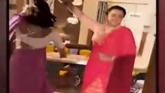 Aishwarya Sharma's fun dance on 'Ghoomar' | Hot News