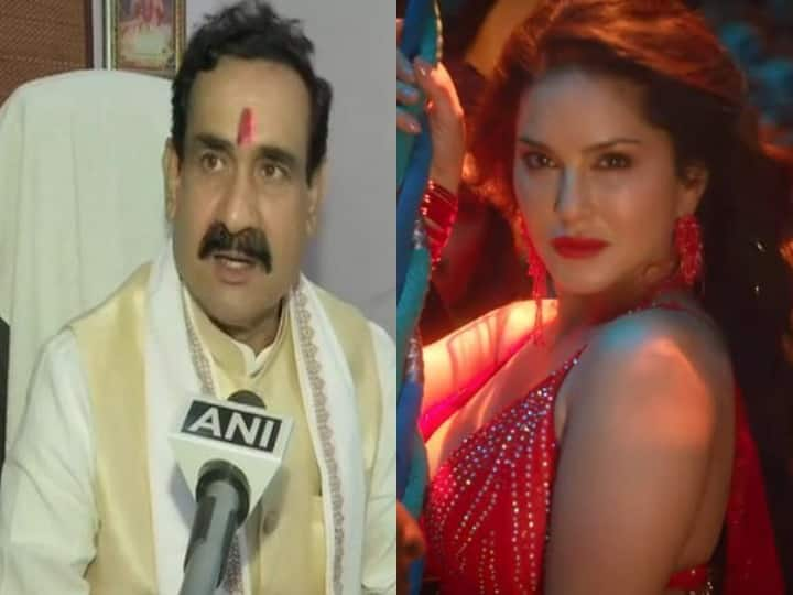 Company will change the name and lyrics of the song 'Madhuban Mein Radhika Naache Re' due to Narottam Mishra 's  warning Sunny Leone Song: मंत्री की चेतावनी के चलते ‘मधुबन में राधिका नाचे रे' गाने के बोल एवं नाम बदलेगी कंपनी