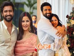Katrina Kaif ने क्रिसमस पर पहनी इतनी महंगी फ्लोरल प्रिंट ड्रेस, Vicky Kaushal को यूं गले लगाए दिखीं