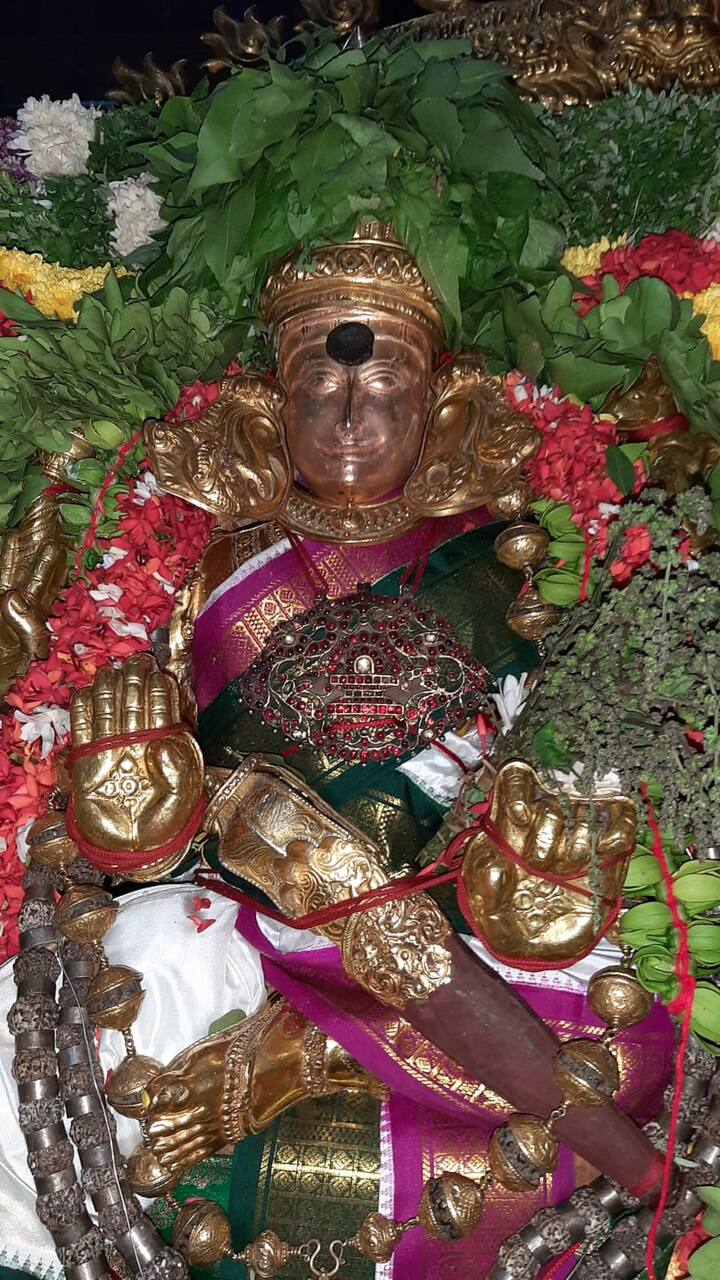 மதுரை அம்பதியில் எழுந்தருளியுள்ள மீனாட்சி அம்மன்