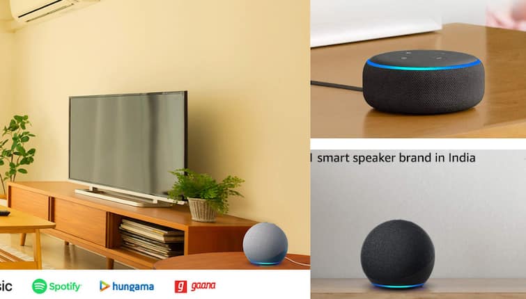 Amazon Offer  Alexa on Echo Dot Smart Speaker Discount On Echo Dot Speaker what is Alexa Price Of Alexa How Alexa Works Echo Speaker Price Echo Speaker Deal Amazon Deal: नये साल के लिये सबसे सस्ता Must Have गैजेट है Alexa स्पीकर, सेल में 40% से ज्यादा का डिस्काउंट