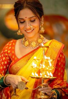 Ankita Lokhande : खुबी माझ्यात एवढी नाही की... अंकिताचा पारंपारिक लूक; कॅप्शननं वेधलं लक्ष