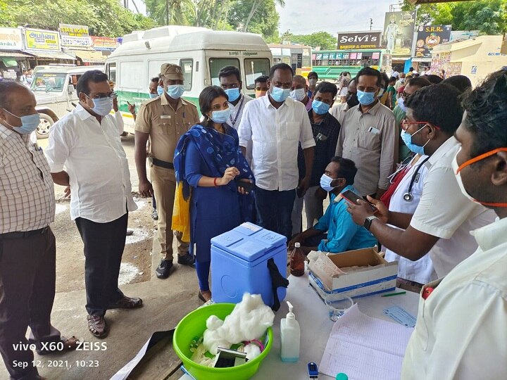 திருவாரூரில் தம்பதிக்கு ஒமிக்ரான் அறிகுறி - ஆட்சியர் காயத்ரி கிருஷ்ணன் ஏபிபி நாடுக்கு பேட்டி