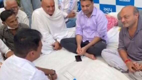 પરેશ ધાનાણીએ કરી AAPના નેતાઓની મુલાકાત, જુઓ ગુજરાતી ન્યૂઝ